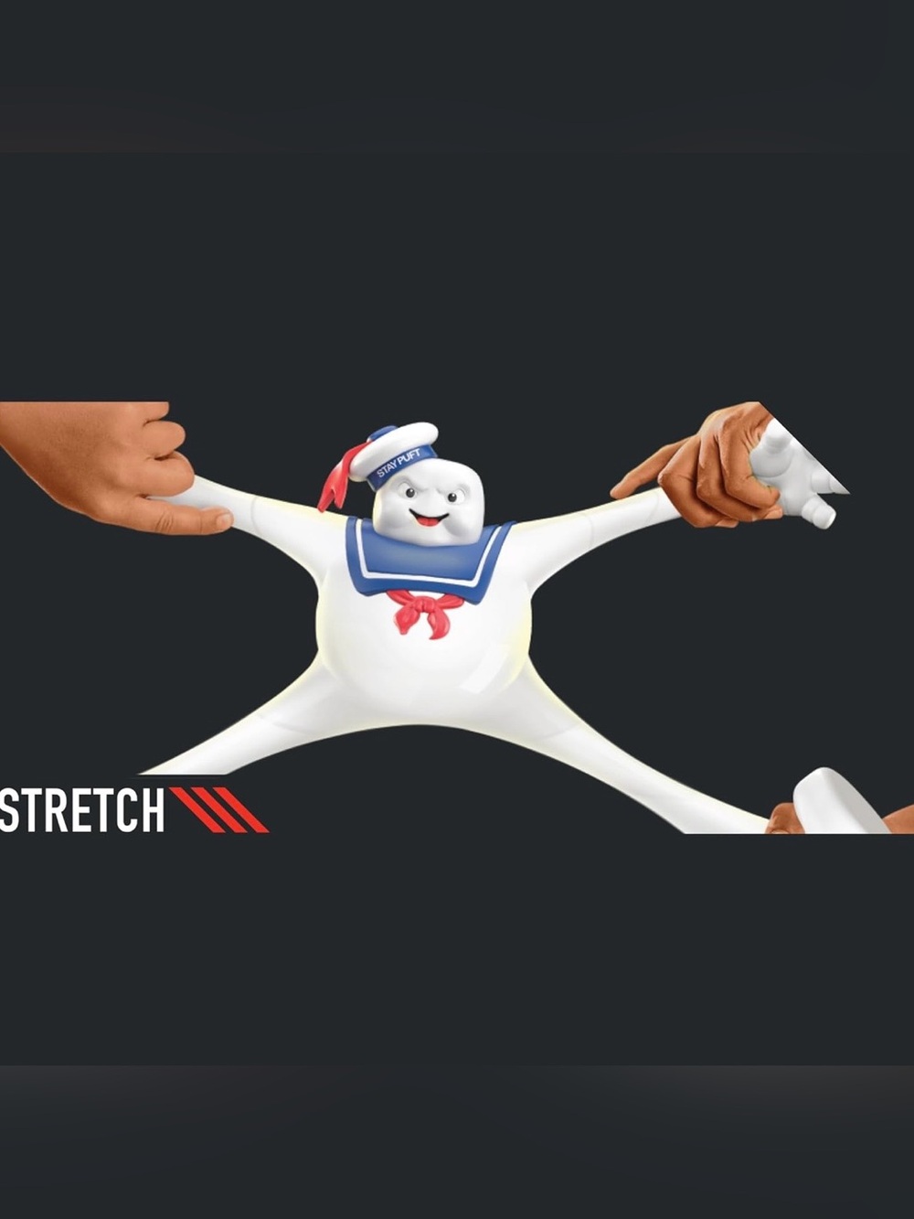 Heroes of Goo Jit Zu Ghostbusters Stay Puft Figure – Stretchy Squishy Toy - Picture 5 of 10